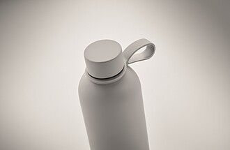 Double wall vacuum insulating bottle