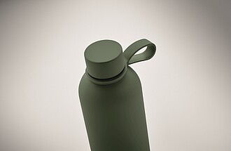 Double wall vacuum insulating bottle