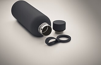 Double wall vacuum insulating bottle