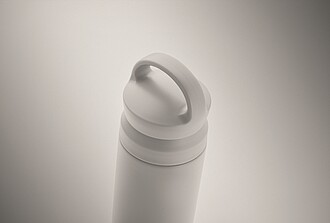 Double wall vacuum insulating bottle