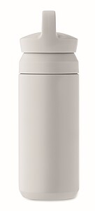 Double wall vacuum insulating bottle