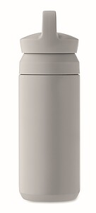 Double wall vacuum insulating bottle