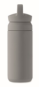 Double wall vacuum insulating bottle