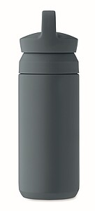 Double wall vacuum insulating bottle