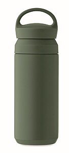 Double wall vacuum insulating bottle