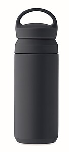 Double wall vacuum insulating bottle