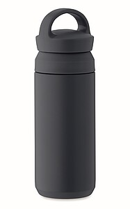 Double wall vacuum insulating bottle