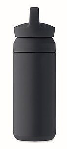 Double wall vacuum insulating bottle