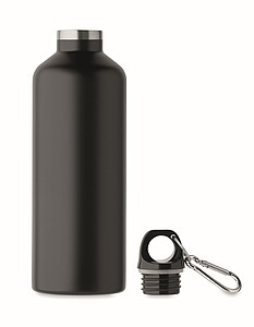 Double wall vacuum insulating bottle