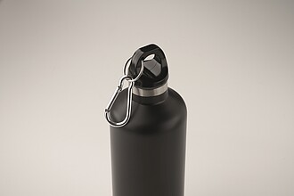 Double wall vacuum insulating bottle