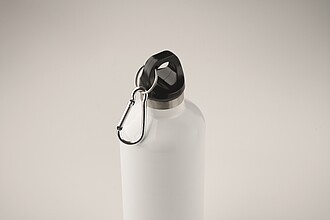 Double wall vacuum insulating bottle