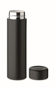 Double wall vacuum insulating bottle