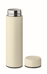 Double wall vacuum insulating bottle