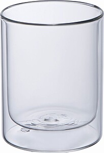 Double-walled glass cup 330ml