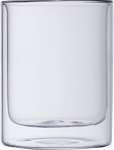 Double-walled glass cup 330ml