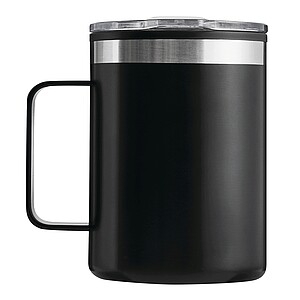 Double-walled travel mug, black