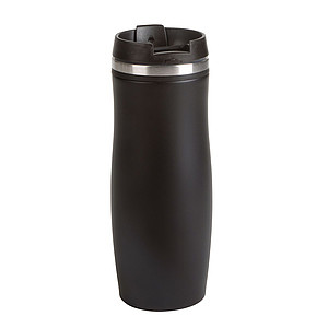 Double-walled travel mug DARK CREMA
