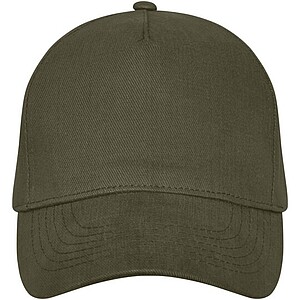 Doyle 5 panel cap, forest green