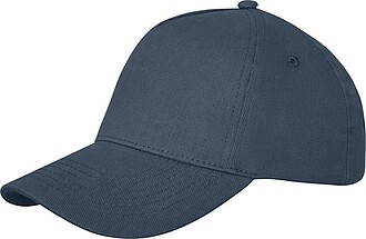 Doyle 5 panel cap, hale blue