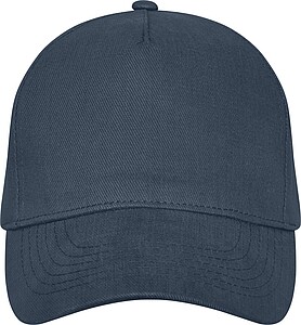 Doyle 5 panel cap, hale blue