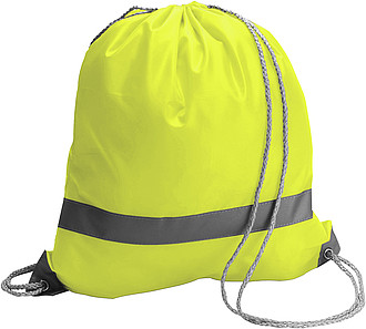 Drawstring backpackYellow