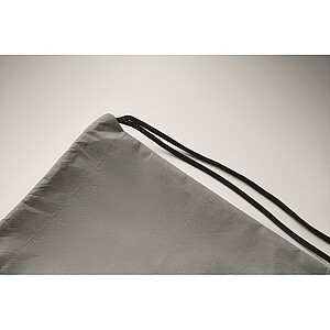 Drawstring bag RPET non-woven, grey