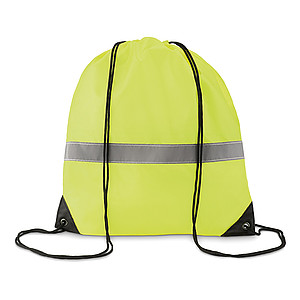 Drawstring reflective stripe
