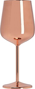 Drinking cup with copper, 500ml, pink