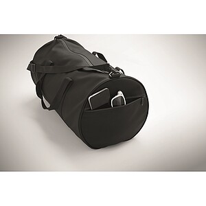 Duffle bag in 600D RPET, black