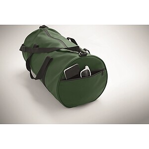 Duffle bag in 600D RPET, dark green