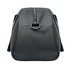 Duffle bag soft PU, black