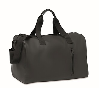 Duffle bag soft PU, black