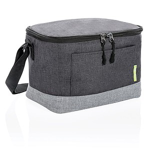 Duo colour RPET cooler bag,grey, grey