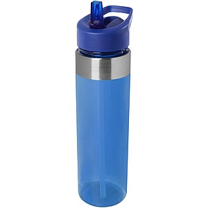 Dylan 650 ml Tritan water bottle with flip spout lid, blue