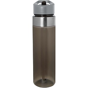 Dylan 650 ml Tritan water bottle with flip spout lid, grey