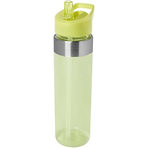 Dylan 650 ml Tritan water bottle with flip spout lid, lime