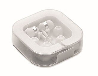 Ear phones with silicone covers