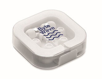 Ear phones with silicone covers