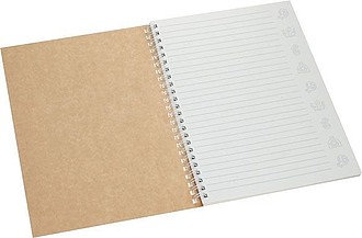 ECO BLOCKS WITH SPIRAL WITH COVER in formats A4, A5, A6