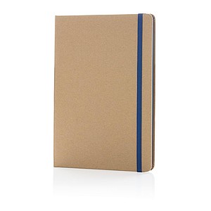 Eco-friendly A5 kraft notebook, blue
