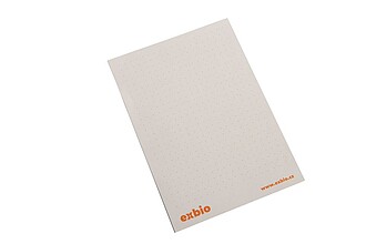 ECO pad with recycled pencil with custom printing