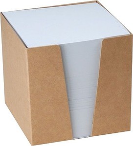 ECO PAPER CUBE IN A LARGE PAPER BOX