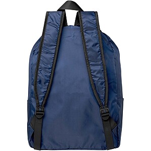 EcoFold RPET foldable backpack 15L, navy