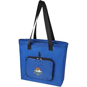 EcoFold RPET foldable tote bag 16L, royal blue