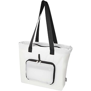 EcoFold RPET foldable tote bag 16L, white