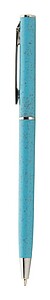 Ecological ballpoint pen, light blue