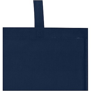 EcoSeal GRS recycled nonwoven convention tote bag 6L, navy