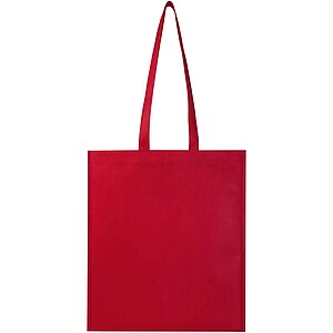EcoSeal GRS recycled nonwoven convention tote bag 6L, red
