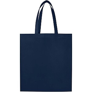 EcoSeal GRS recycled nonwoven gusset tote bag 12L, navy