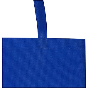 EcoSeal GRS recycled nonwoven gusset tote bag 12L, royal blue